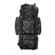 Рюкзак 70L Molle Military Hiking Camping 70х30х20cm 70L, Black Multicam (008BMC)